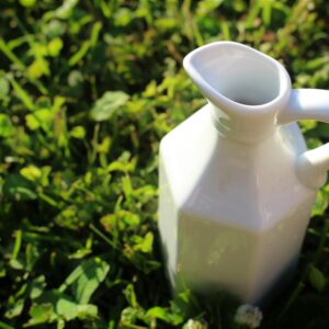 Handmade Ceramic Pitcher – White Sand